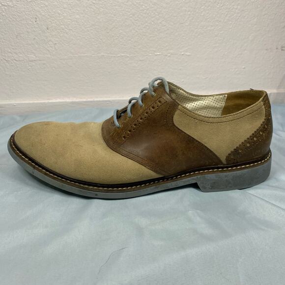 Cole Haan Shoes Mens Oxford Brown Suede Comfort Lace Up Low Top 11.5 main image 7